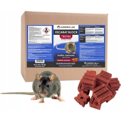 Kostka ESCARAT Block śr. gryzoniobójczy  25 kg